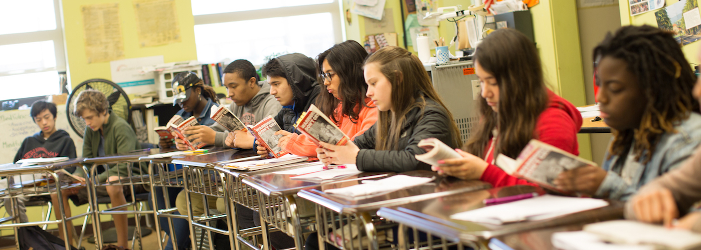 students in classroom