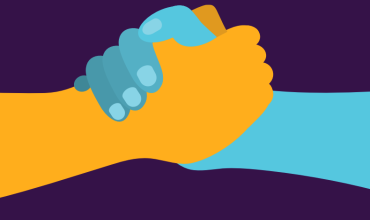 hands clasped